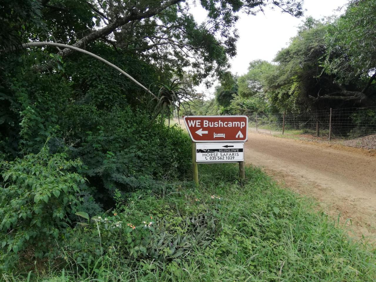 We Bushcamp & Horse Safaris Villa Hluhluwe Exteriör bild